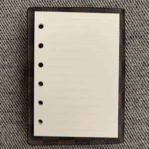 Agenda PM - Notes & Dividers Inserts